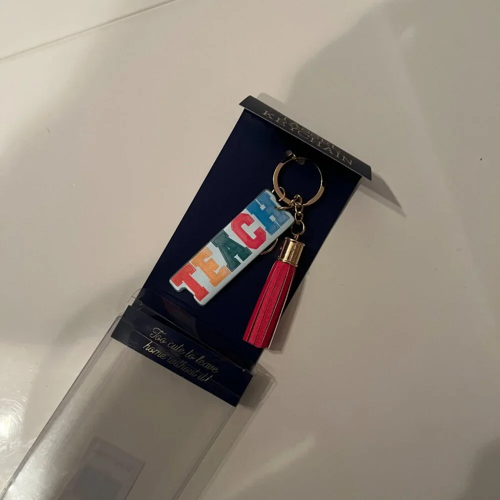 Teacher Tassel Keychain (new‎ / w/a/x)